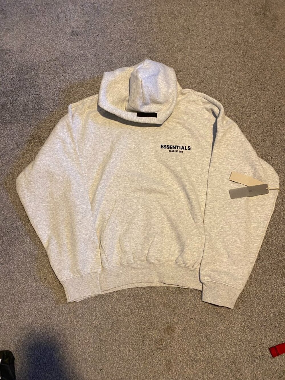 Essentials Light Oatmeal Hoodie